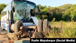 Una imagen de archivo de un accidente masivo en Madruga